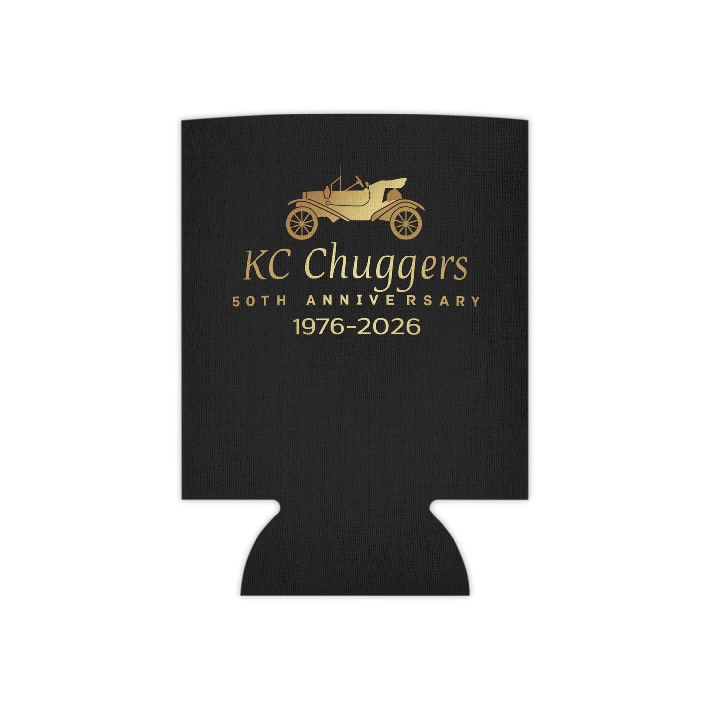 KC Chuggers 50th Anniversary Can Cooler