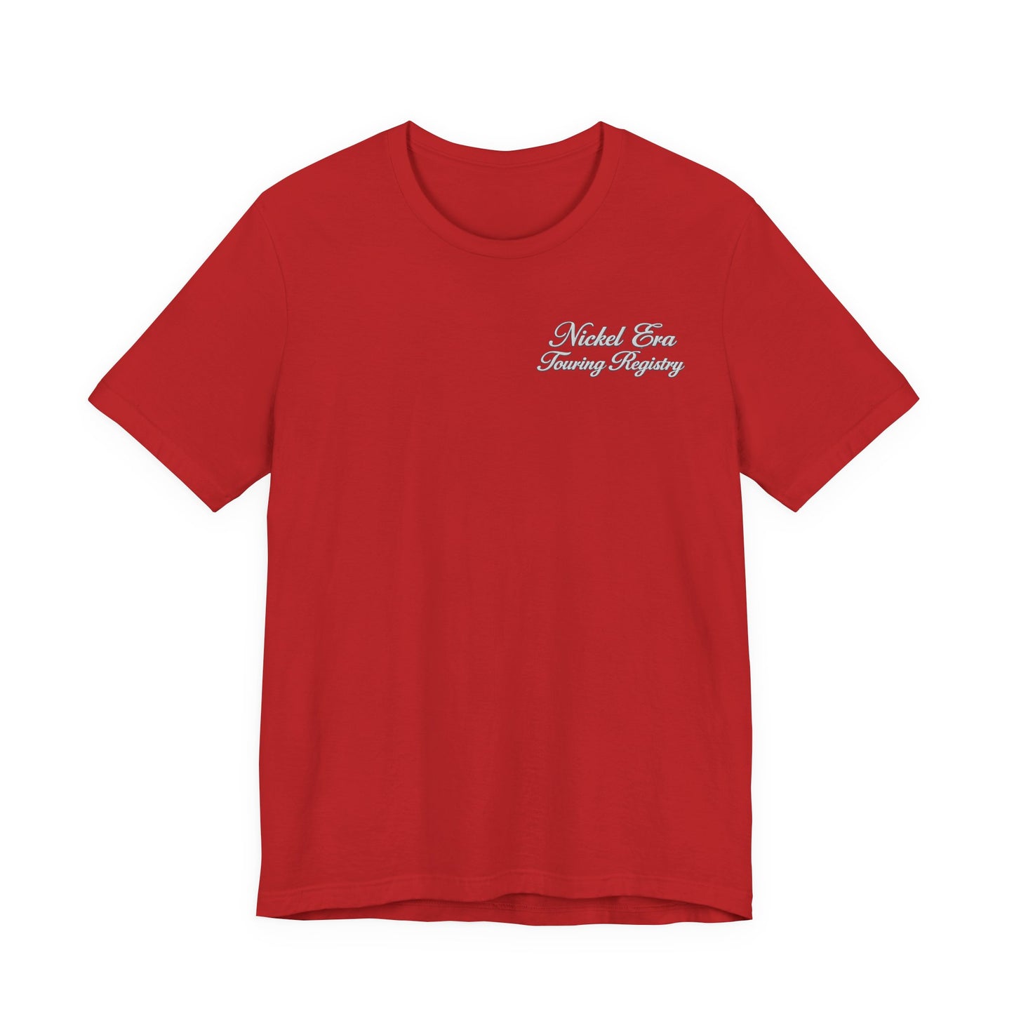 Nickel Era Touring Registry Chest Tee - Casual Cotton T-Shirt