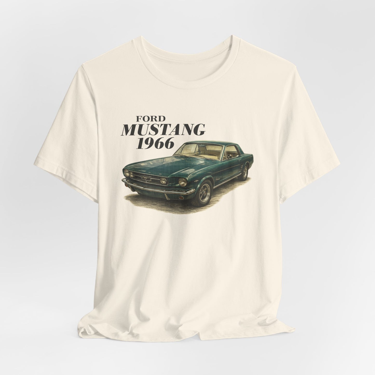 1966 Ford Mustang Tee – Unisex Jersey Short Sleeve Tee (Rick C)