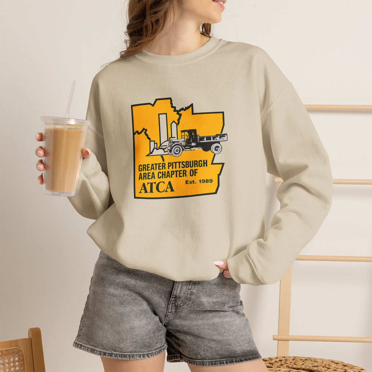 Greater Pittsburgh Area Chapter of ATCA Crewneck Sweatshirt – Unisex Heavy Blend™ Crewneck Sweatshirt