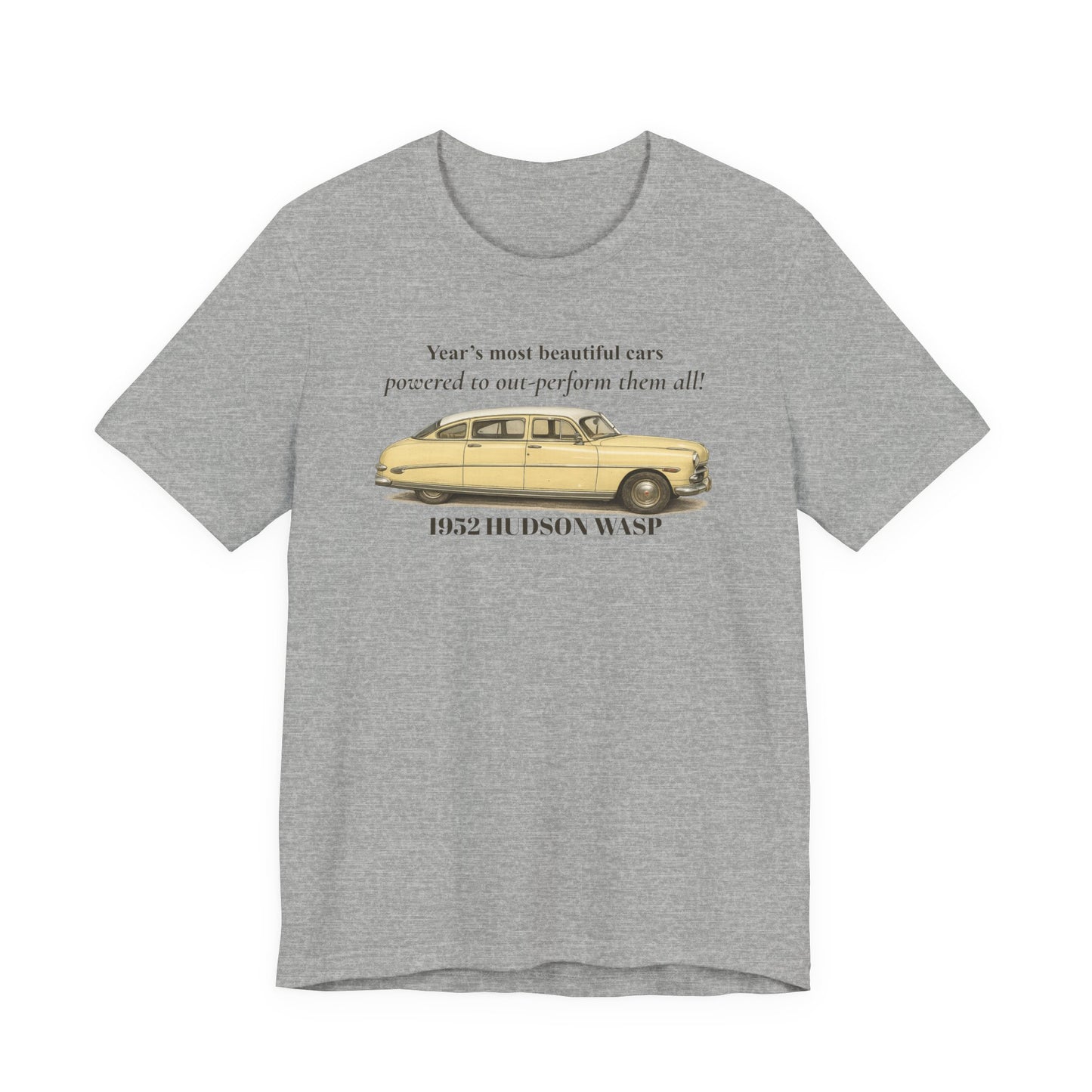 1952 Hudson Wasp Classic Car T-Shirt (BJ)