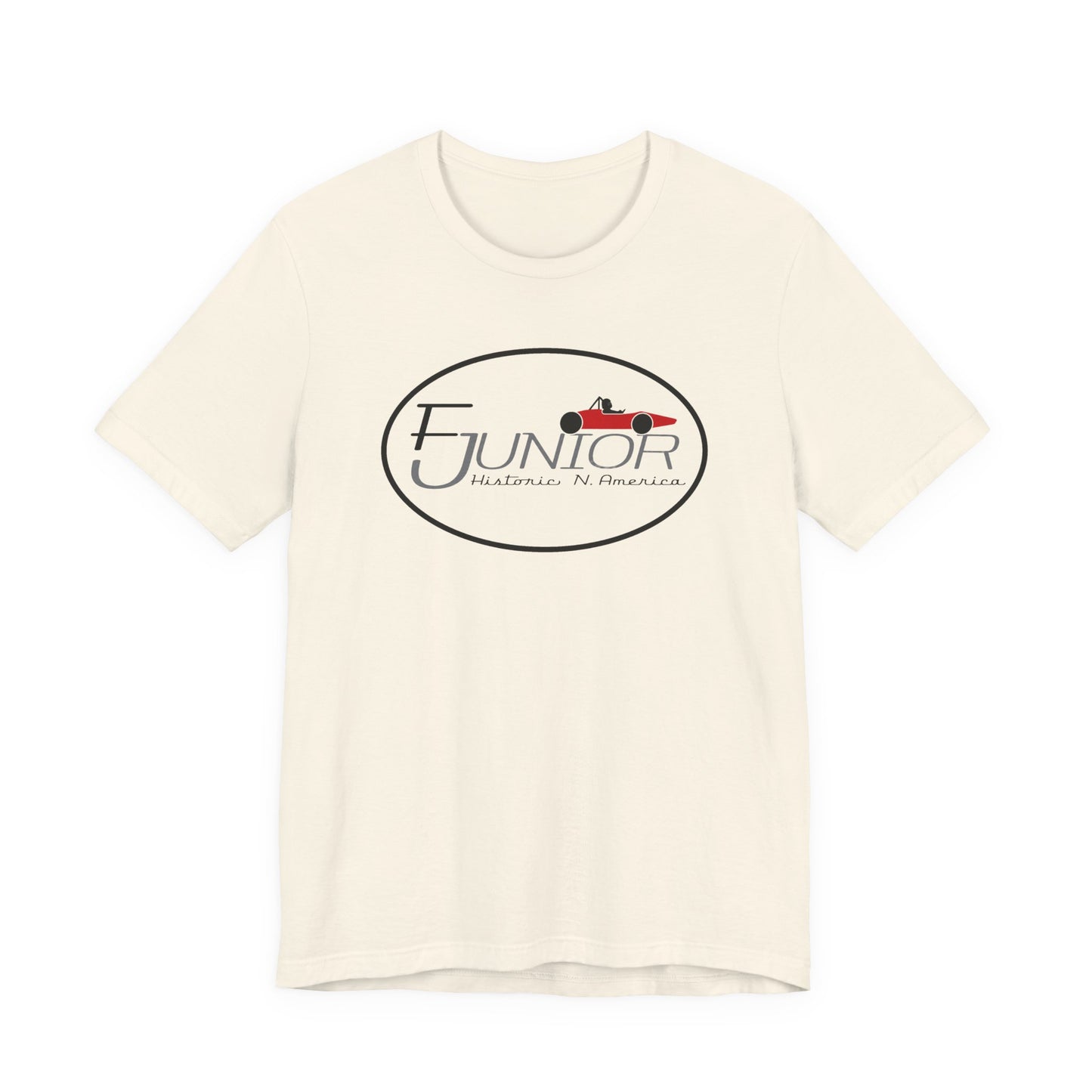 F Junior Historic N. America Racing Logo T-Shirt — Vintage Race Car Graphic Tee