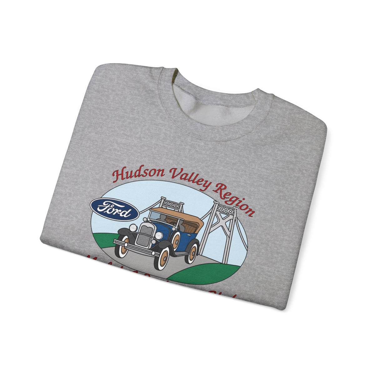 Hudson Valley Model A Restorers Club Crewneck Sweatshirt — Unisex Heavy Blend™ Crewneck Sweatshirt