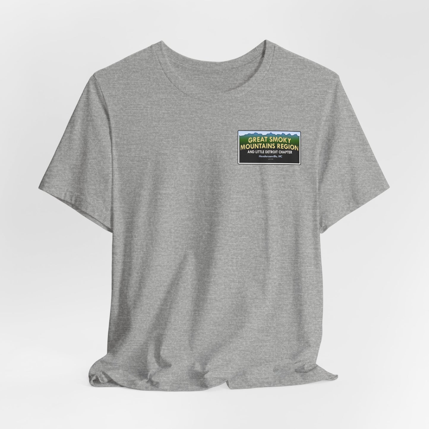 Great Smoky Mountains Region Tee — with Little Detroit Chapter