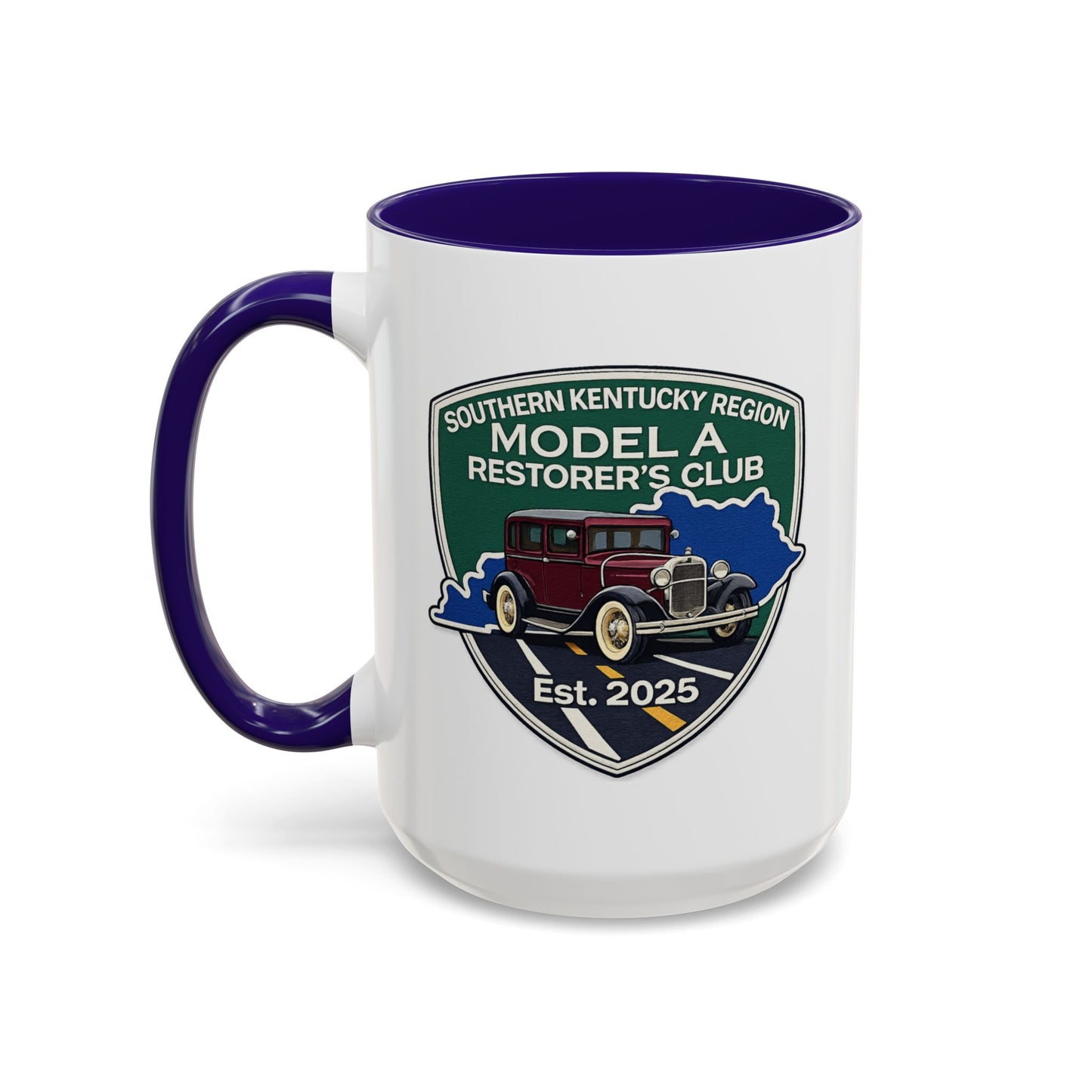 Southern Kentucky Region Model A Restorer's Club Club Mug — Southern Kentucky Region Est. 2025 (11oz/15oz)