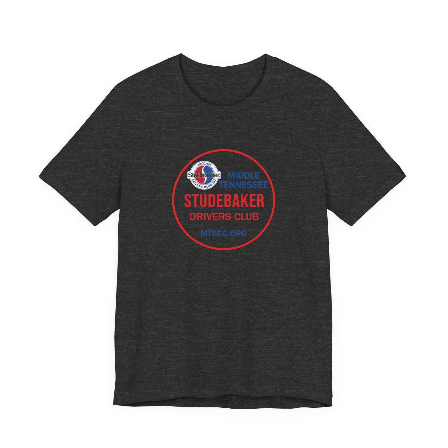 Middle Tennessee Studebaker Drivers Club Chapter Soft Tee — Unisex Jersey Short Sleeve Tee