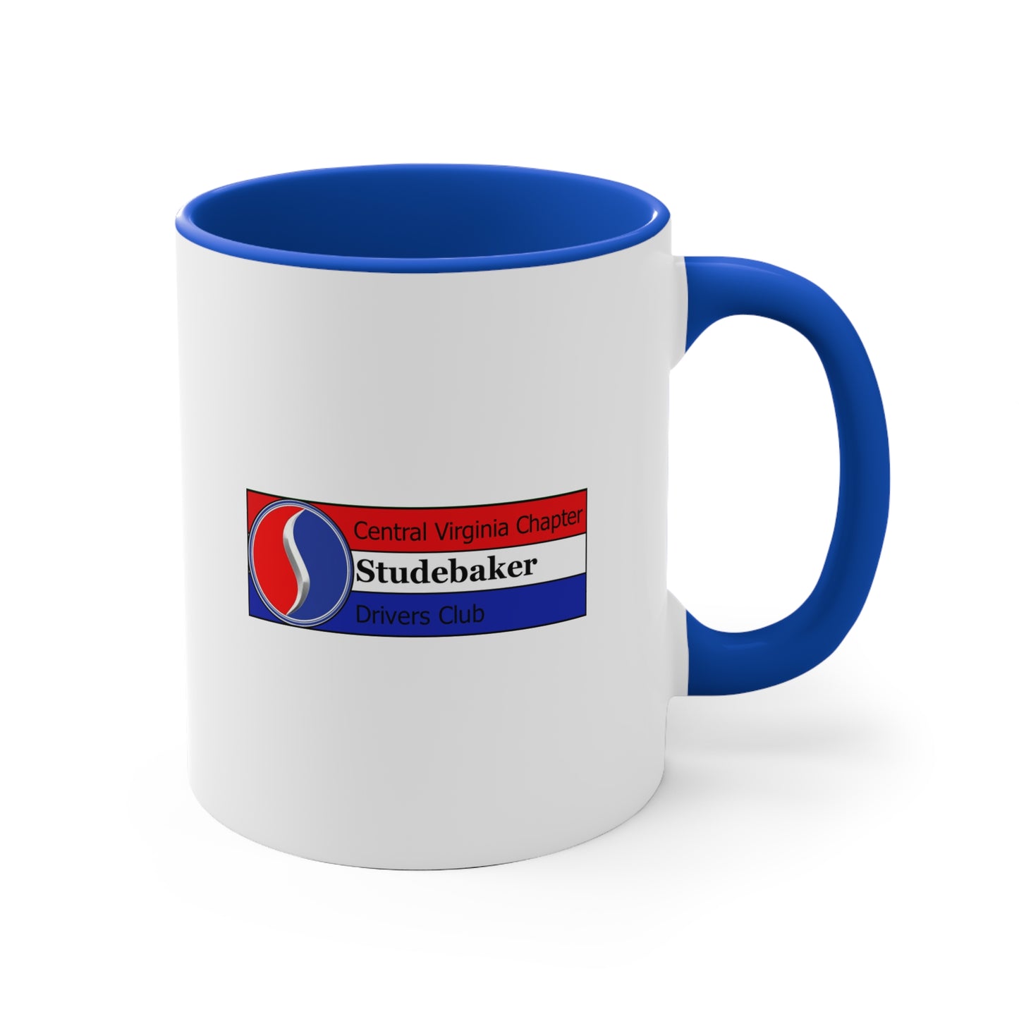 Studebaker Drivers Club Central Virginia Chapter Accent Mug — Vintage Car Club Coffee Cup