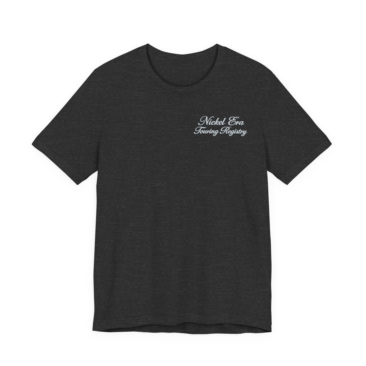 Nickel Era Touring Registry Chest Tee - Casual Cotton T-Shirt