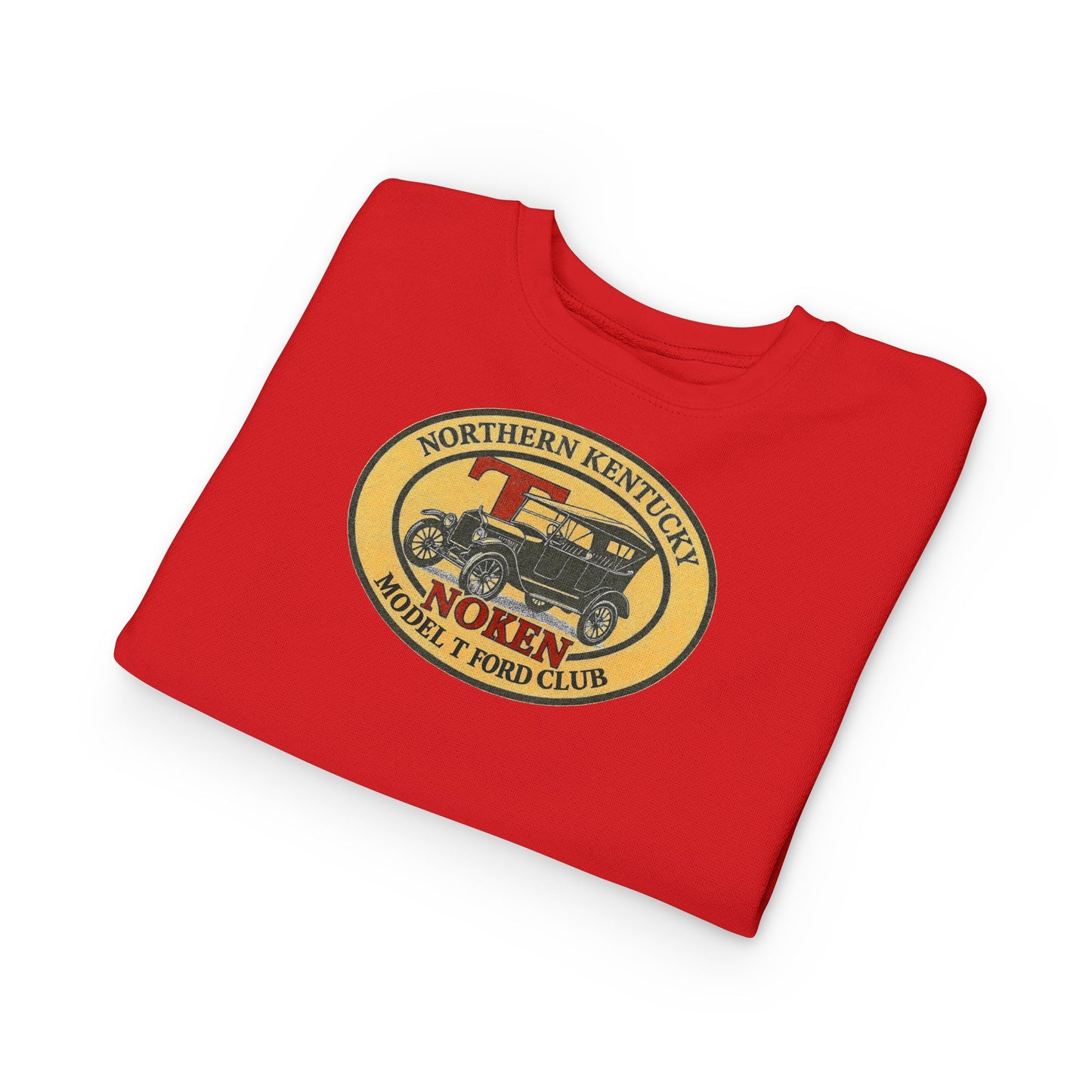 Toddler Sweatshirt - Northern Kentucky Model T Club 'NOKEN' Vintage Car Logo