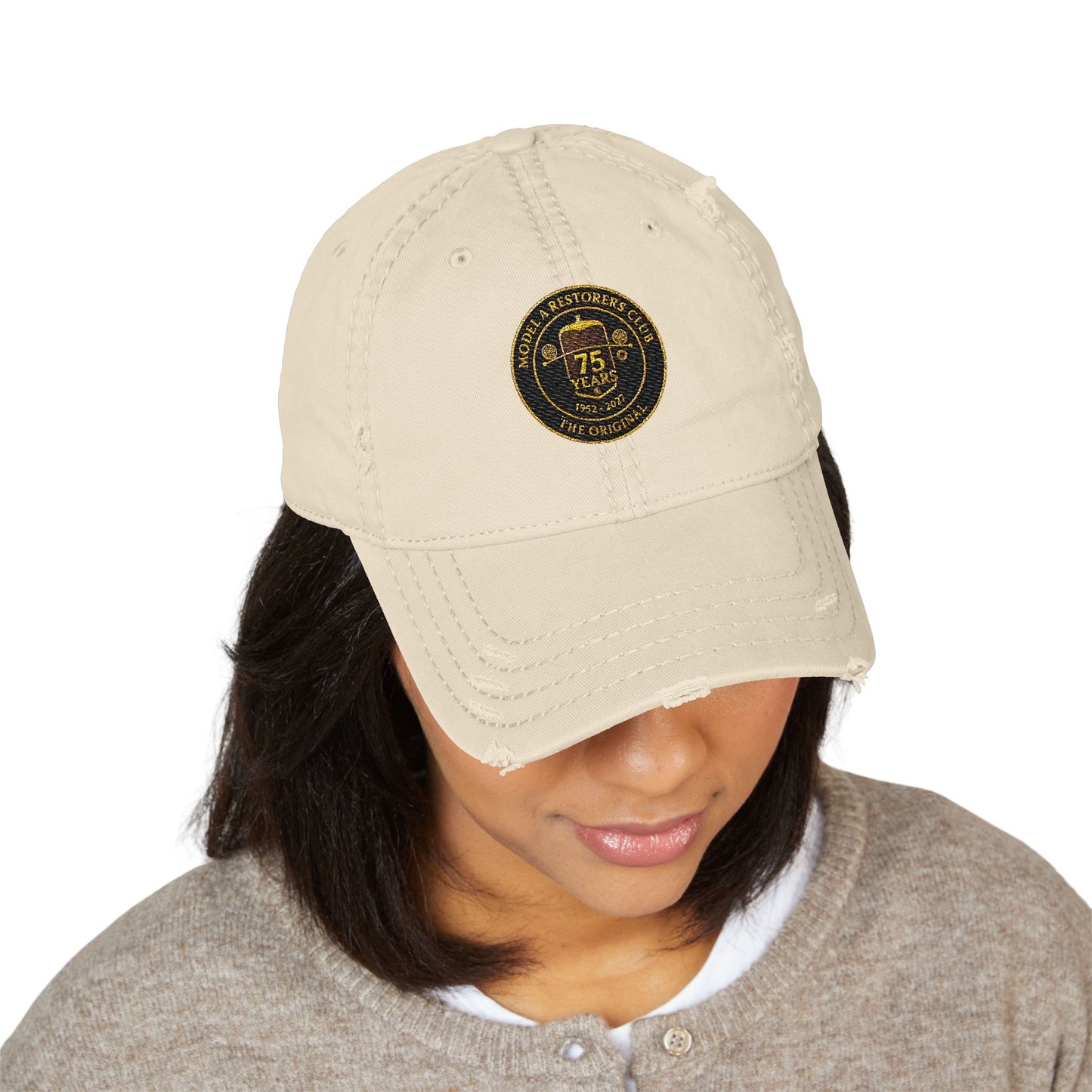 MARC 75th Anniversary — Distressed Embroidered Dad Hat
