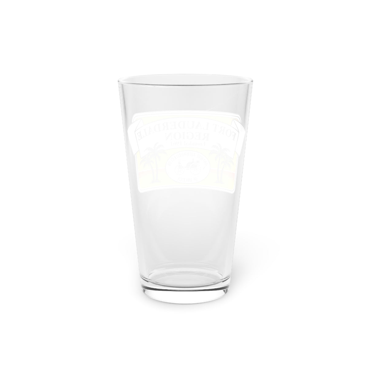 Fort Lauderdale Region AACA Pint Glass, 16oz
