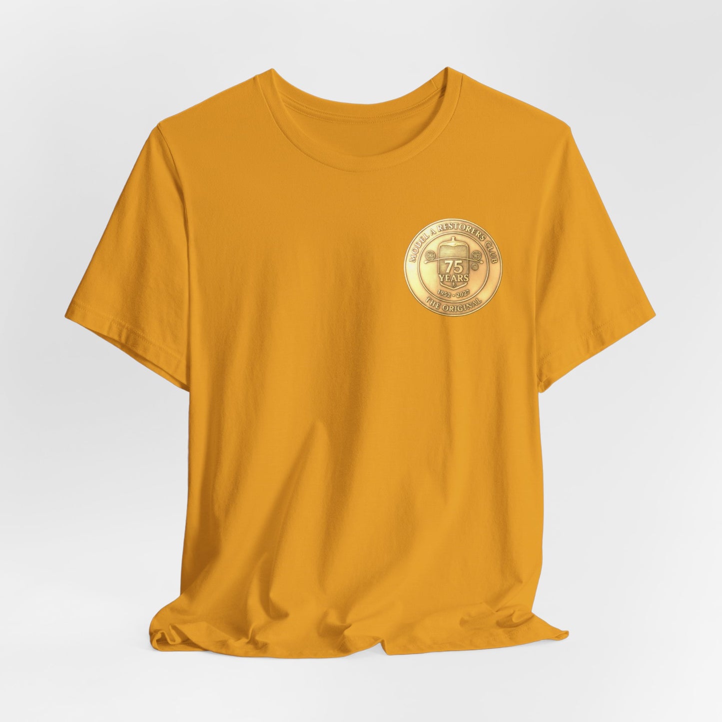MARC 75th Anniversary Gold Chest Emblem T-Shirt