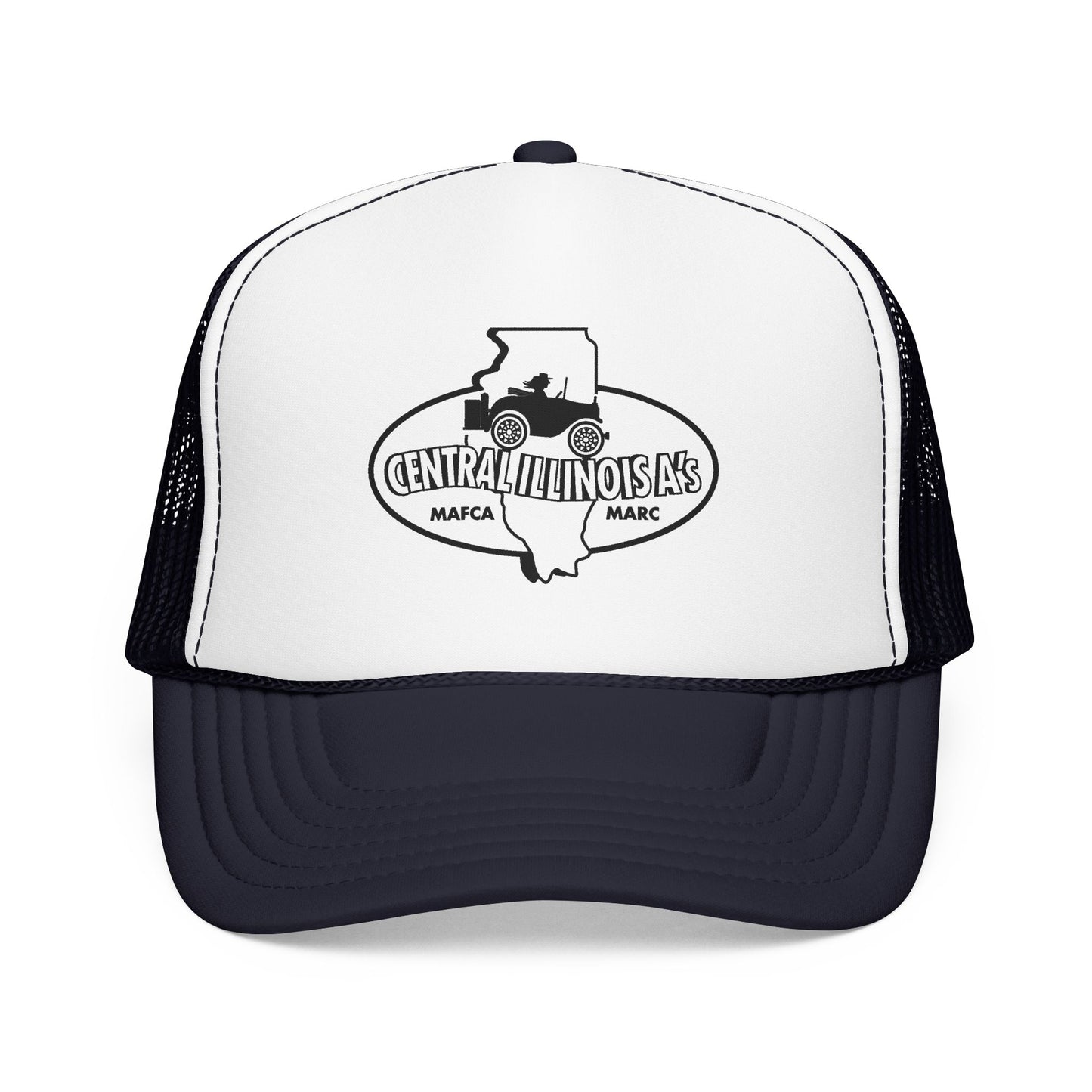 Central Illinois A's Foam Trucker Hat - Printed