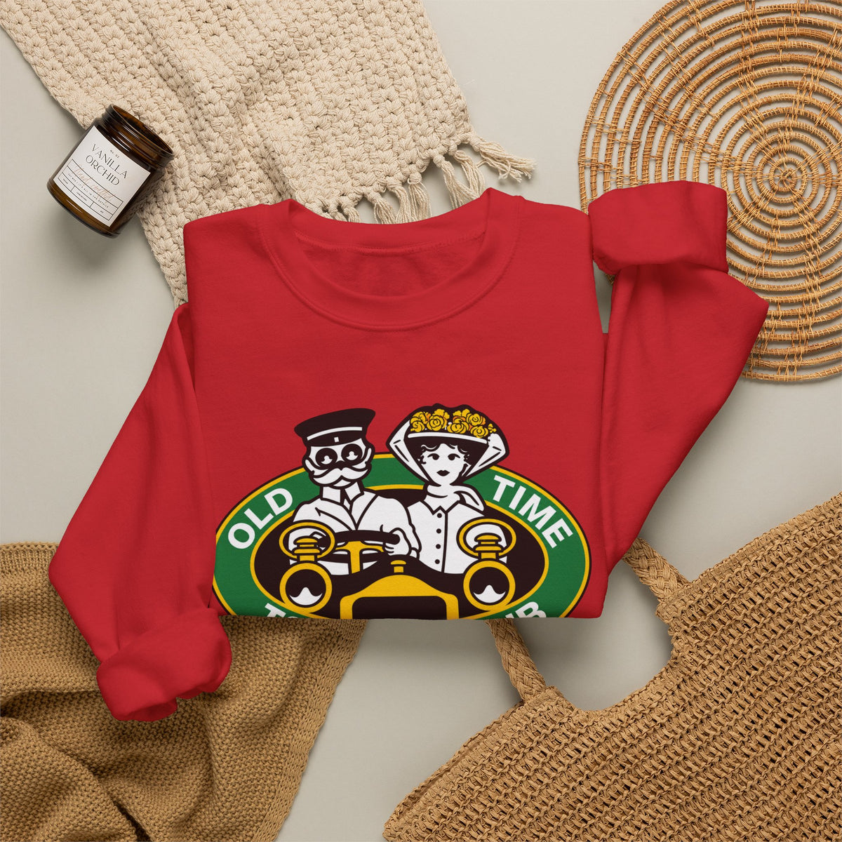 Old Time Touring Club Crewneck Sweatshirt - Unisex Heavy Blend™ Crewneck Sweatshirt