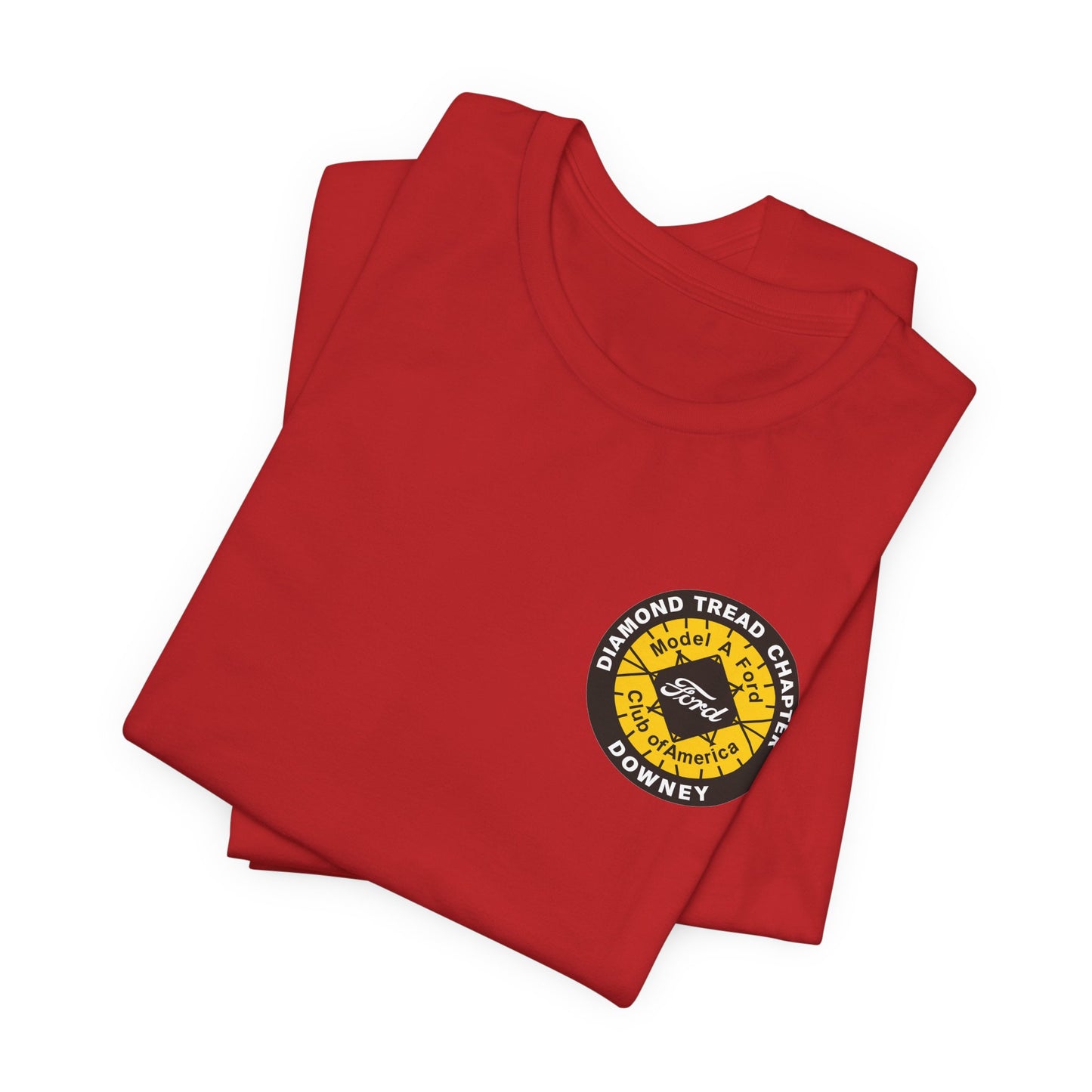 Diamond Tread Chapter Downey T‑Shirt - Small Front Logo Only