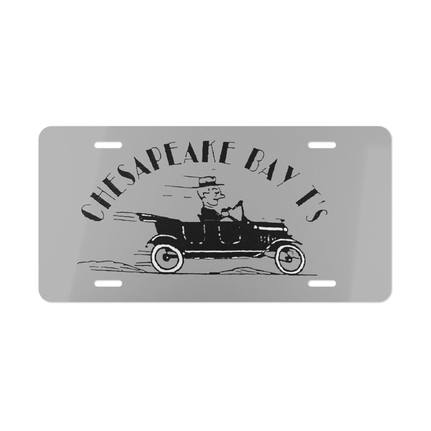 Chesapeake Bay T's Vintage Car Vanity Plate