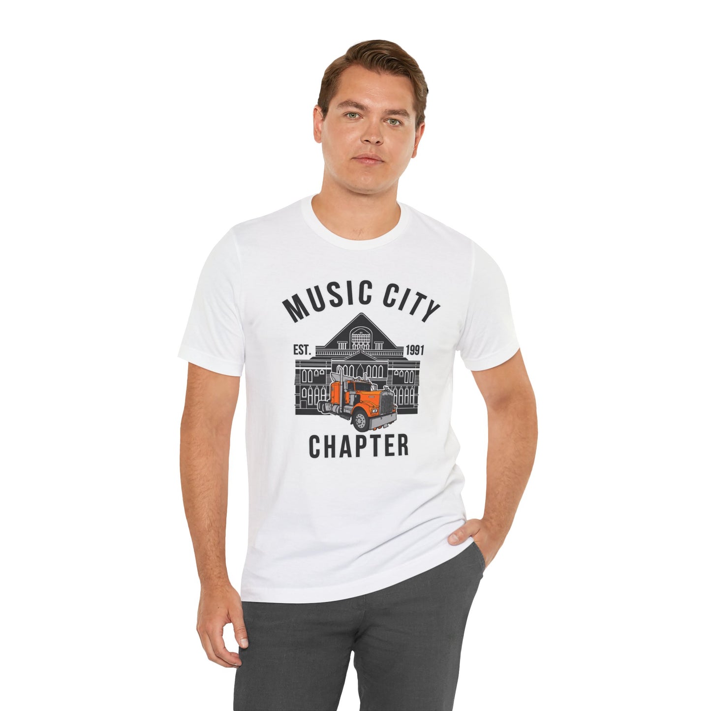Music City Chapter ATHS T-Shirt – Single Front Logo