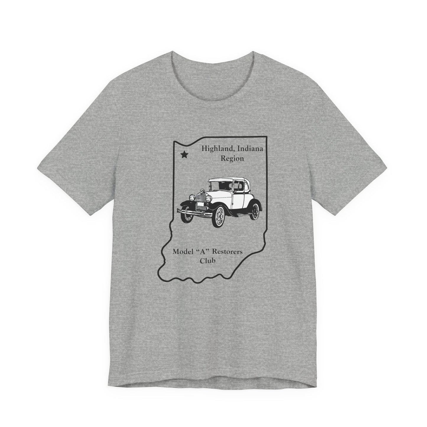 Highland, Indiana Region MARC T-Shirt — Unisex Jersey Short Sleeve Tee