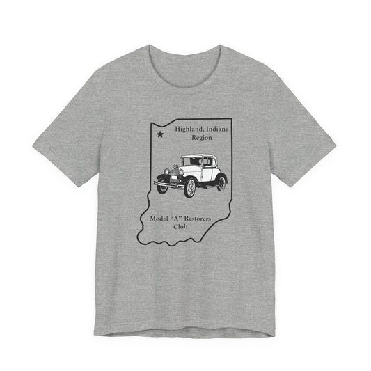 Highland, Indiana Region MARC T-Shirt — Unisex Jersey Short Sleeve Tee