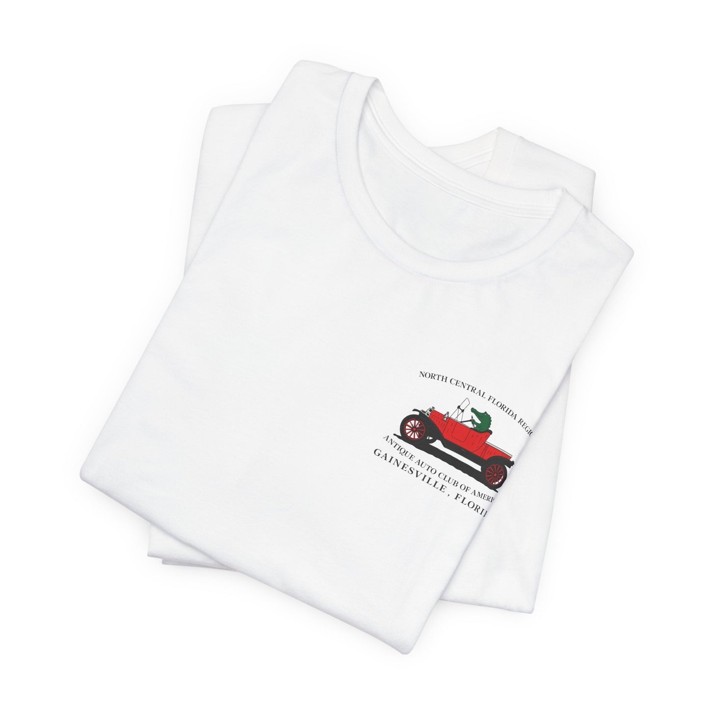 North Central Florida Region AACA T-Shirt — Small Logo Graphic Tee