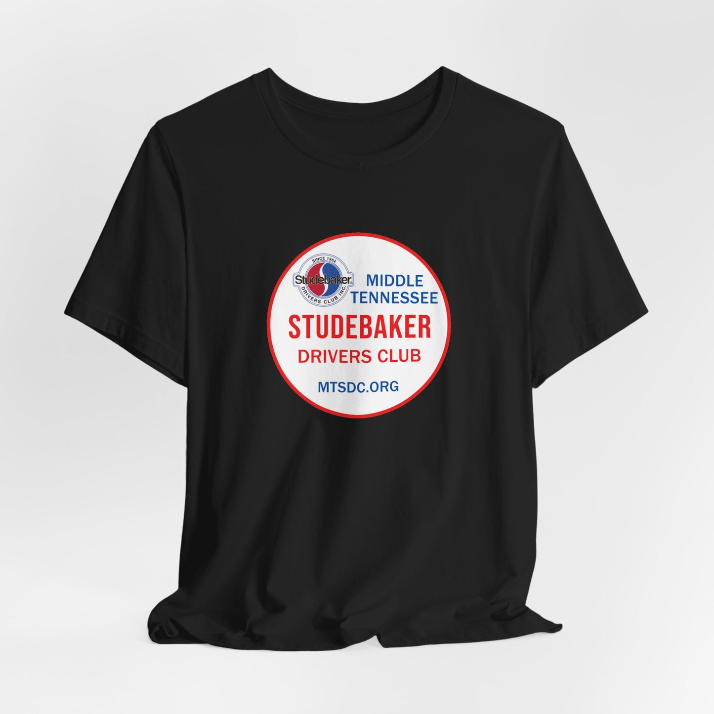 Middle Tennessee Studebaker Drivers Club Chapter Soft Tee — Unisex Jersey Short Sleeve Tee