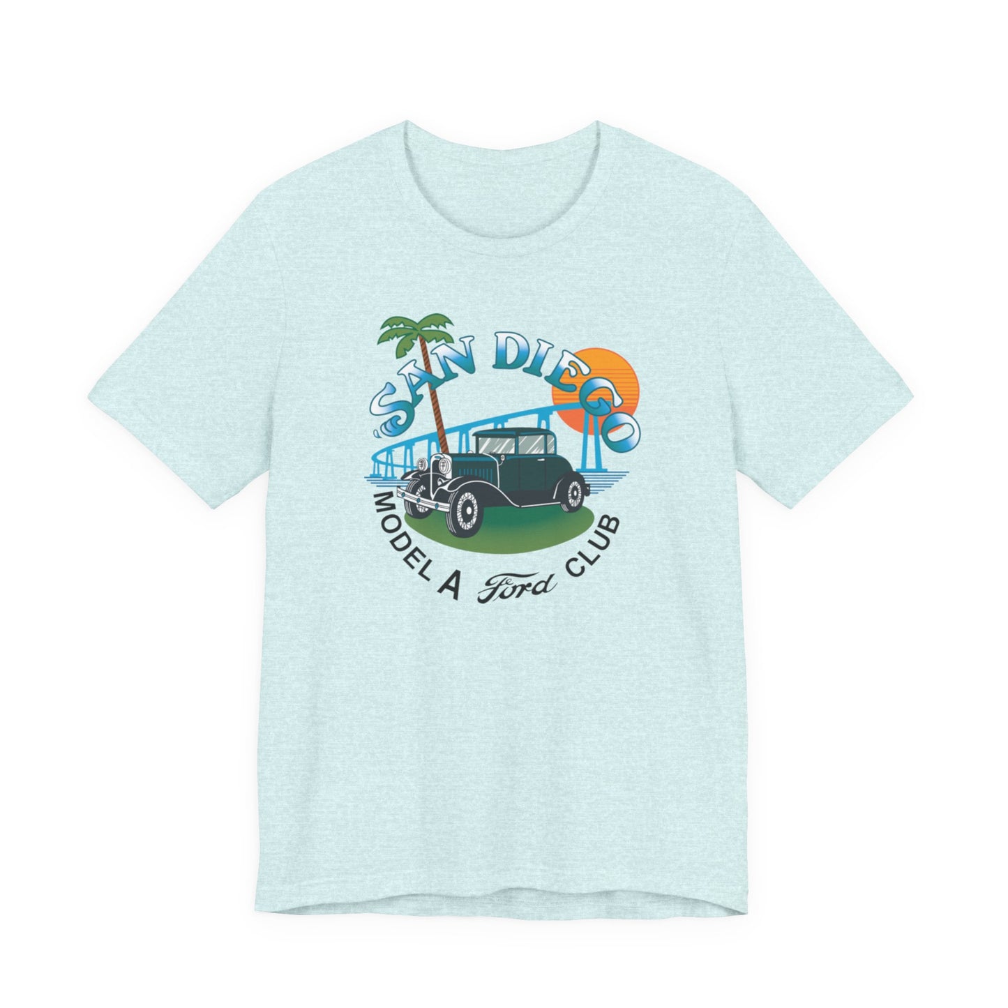 San Diego Model A Ford Club Vintage Car Tee