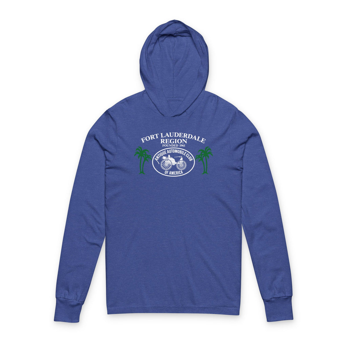 Fort Lauderdale Region AACA Hoodie Tee — Unisex Hooded Long Sleeve Tee