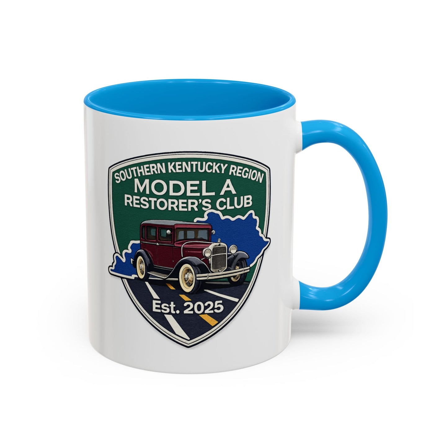 Southern Kentucky Region Model A Restorer's Club Club Mug — Southern Kentucky Region Est. 2025 (11oz/15oz)