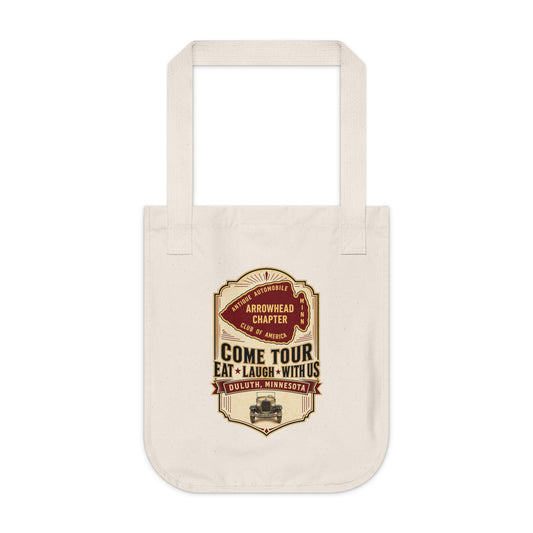 Arrowhead Chapter Antique Automobile Tote Bag — Graphic and Logos Canvas Tote