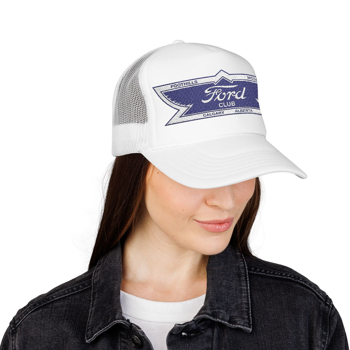 Foothills Model T Club Embroidered Foam Trucker Hat
