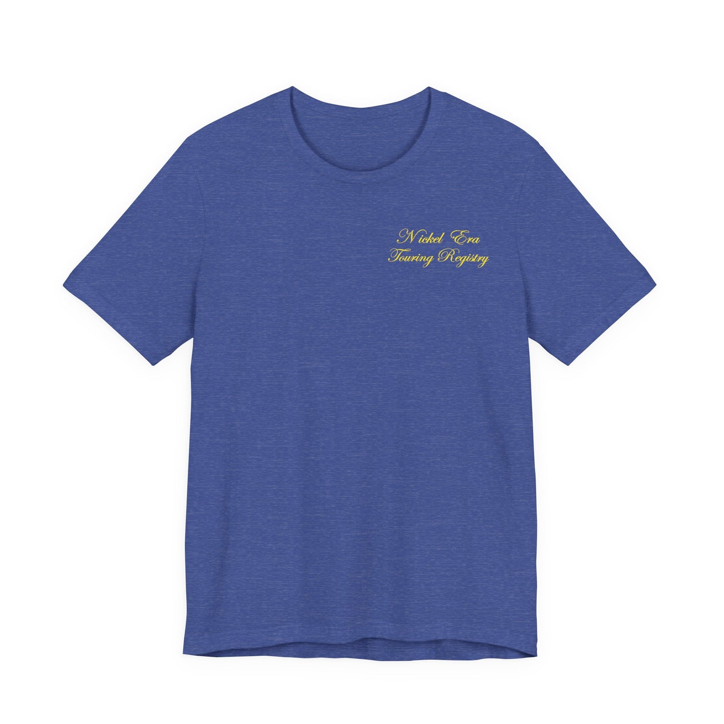 Nickel Era Touring Registry Chest Tee - Casual Cotton T-Shirt