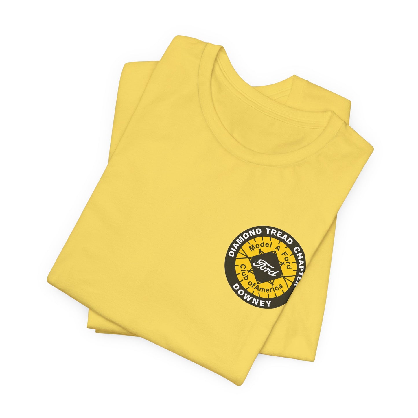 Diamond Tread Chapter Downey T‑Shirt - Small Front Logo Only