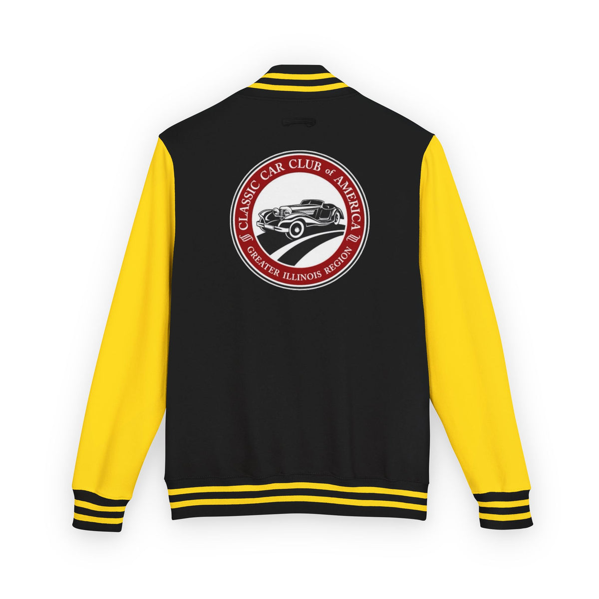 Classic Car Club of America Greater Illinois Region Letterman Jacket - Front and Back Logos