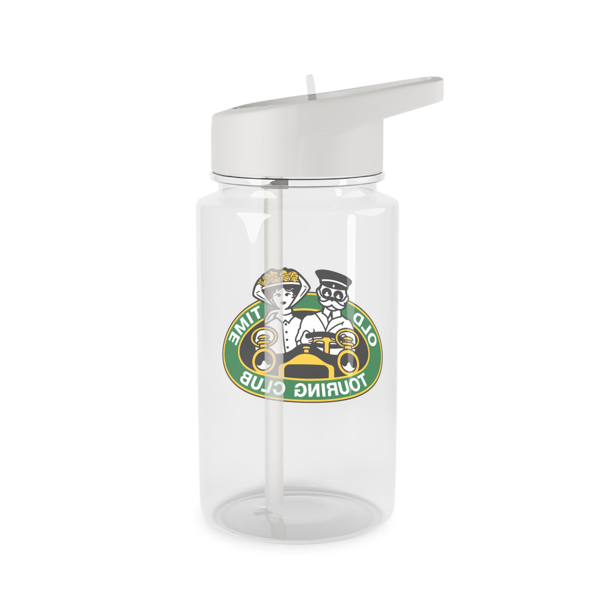 Old Time Touring Club Transparent Water Bottle