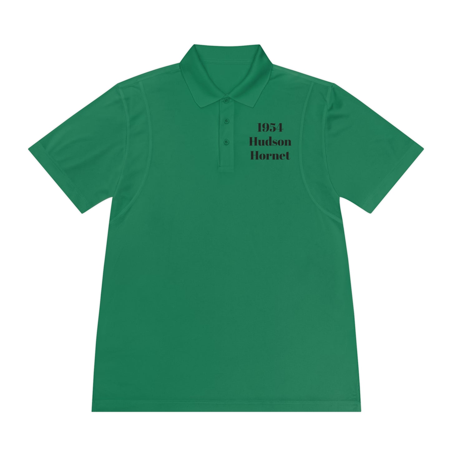 1954 Hudson Hornet Polo — Vintage Classic Car Men’s Sport Shirt (JF)