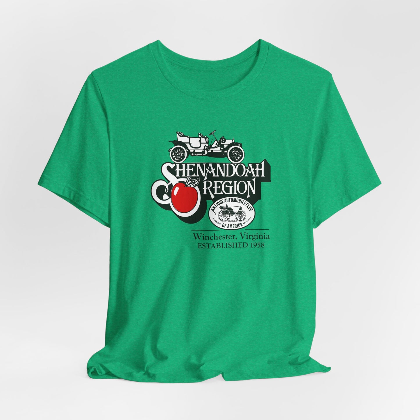 Shenandoah Region AACA - Large White Logo