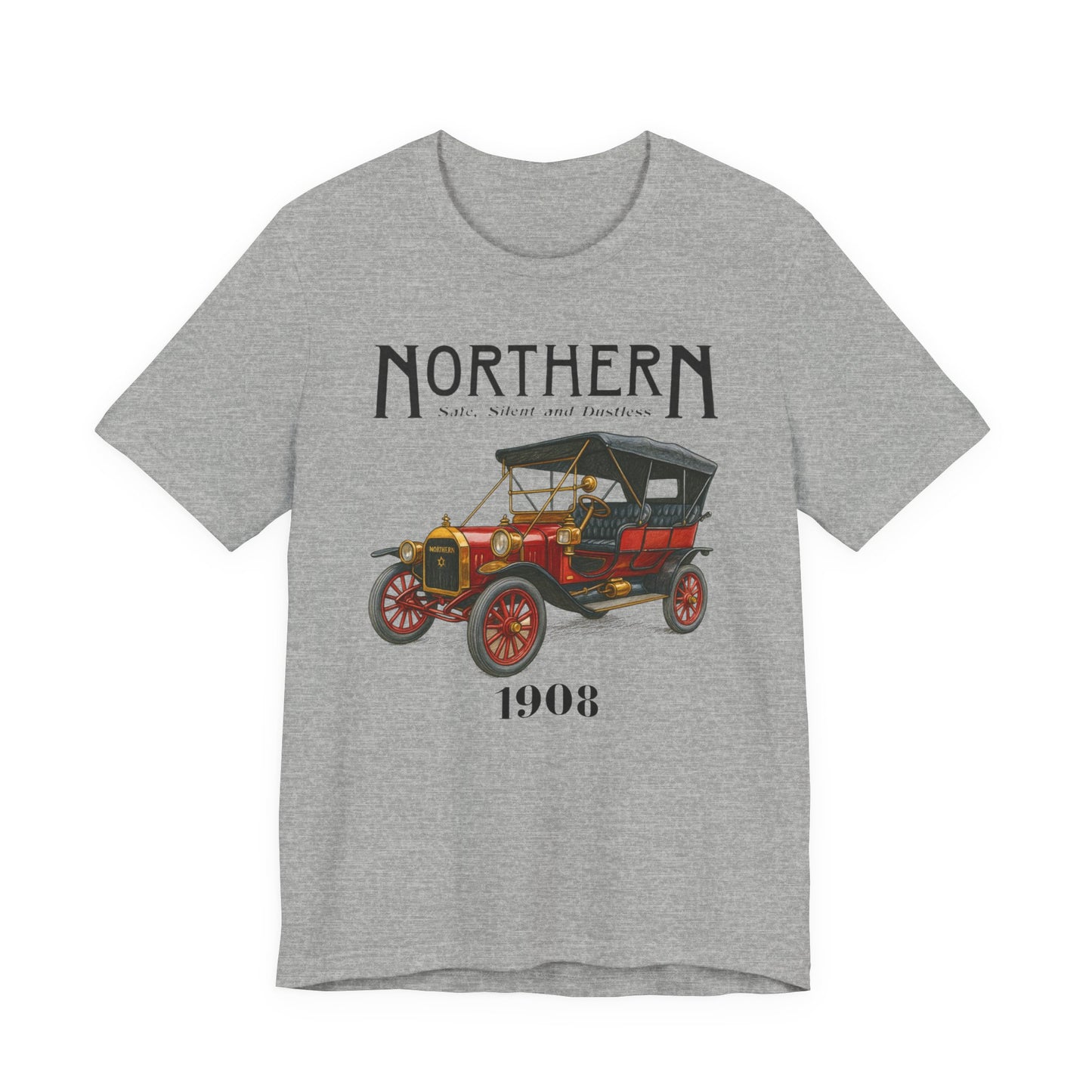 1908 Northern - Vintage Car Graphic Unisex Tee