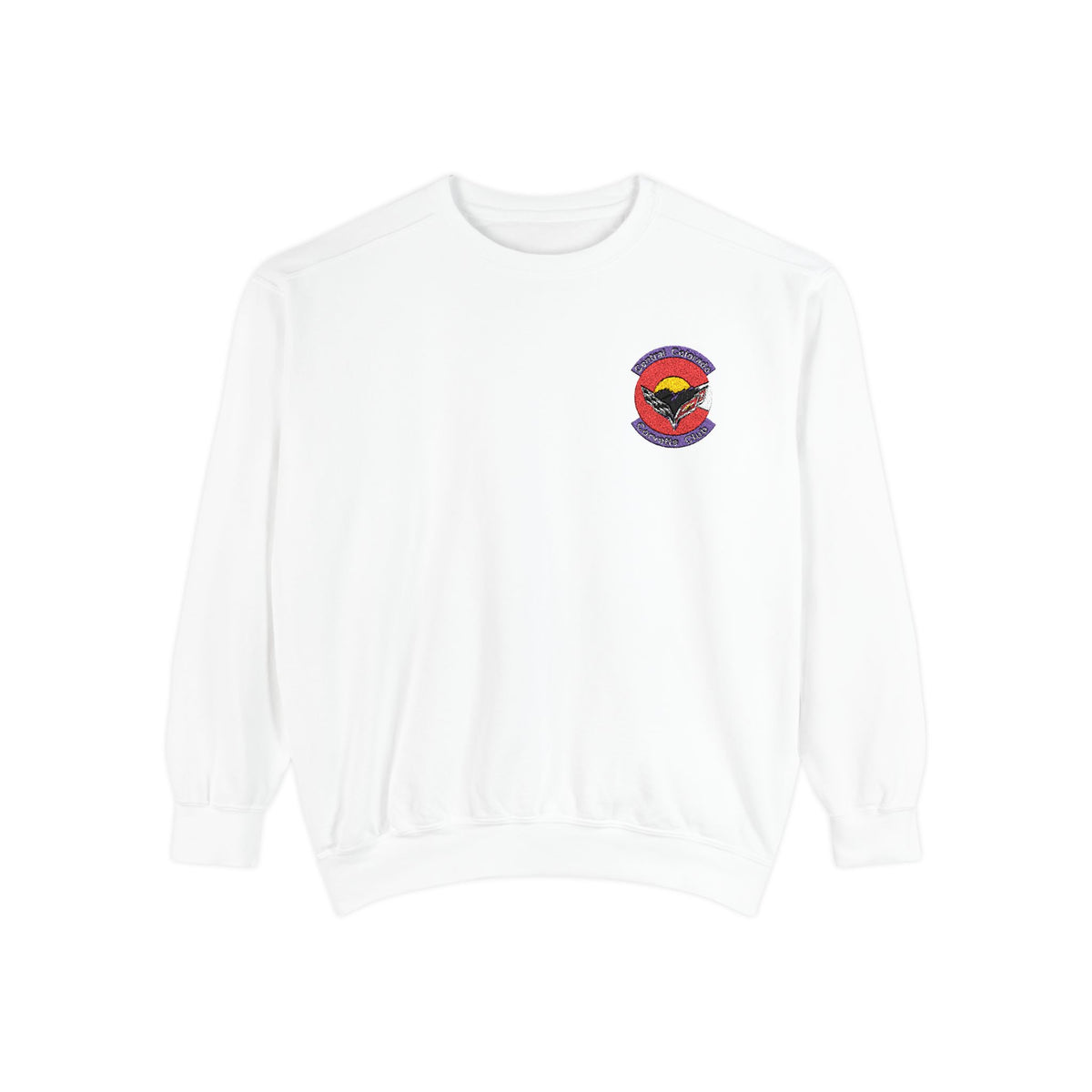 Central Colorado Corvette Club Embroidered Sweatshirt