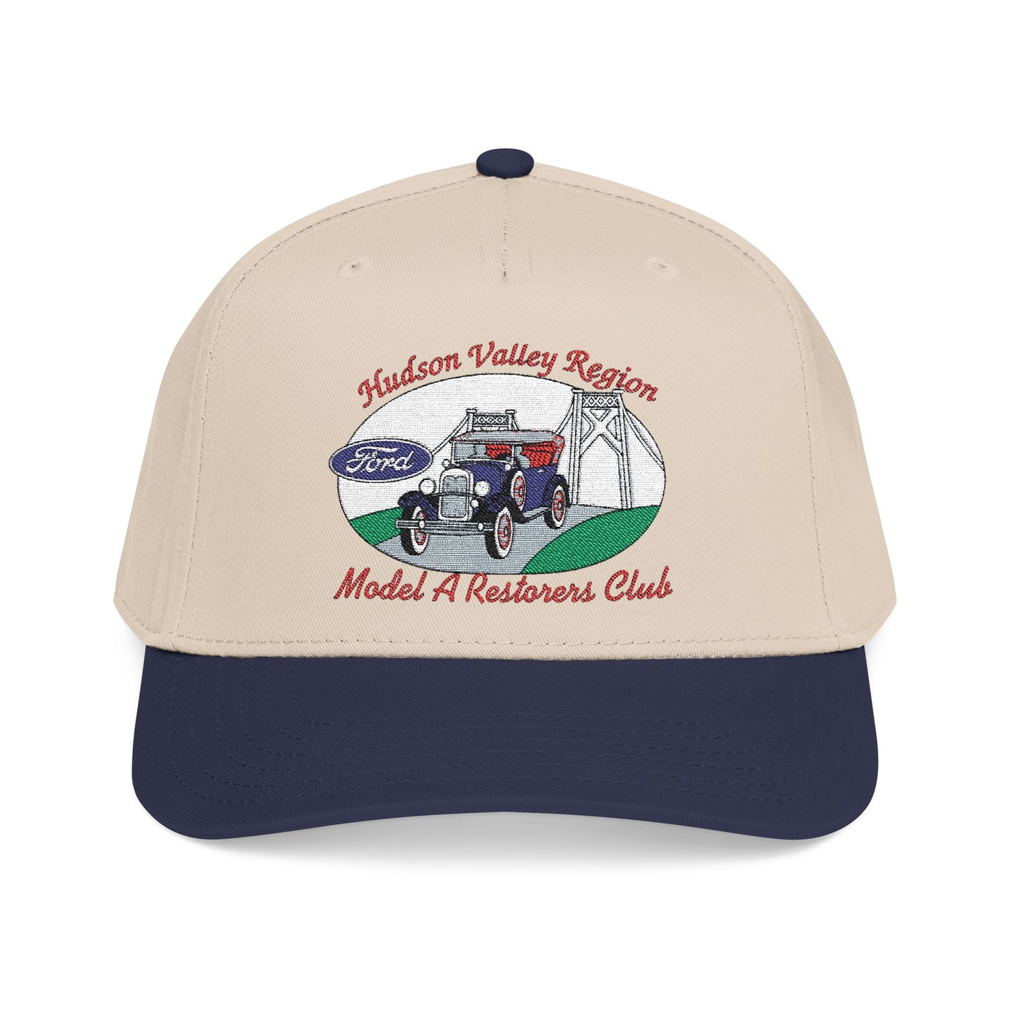 Hudson Valley Region Model A Restorers Club - Embroidered Mid Profile Baseball Cap