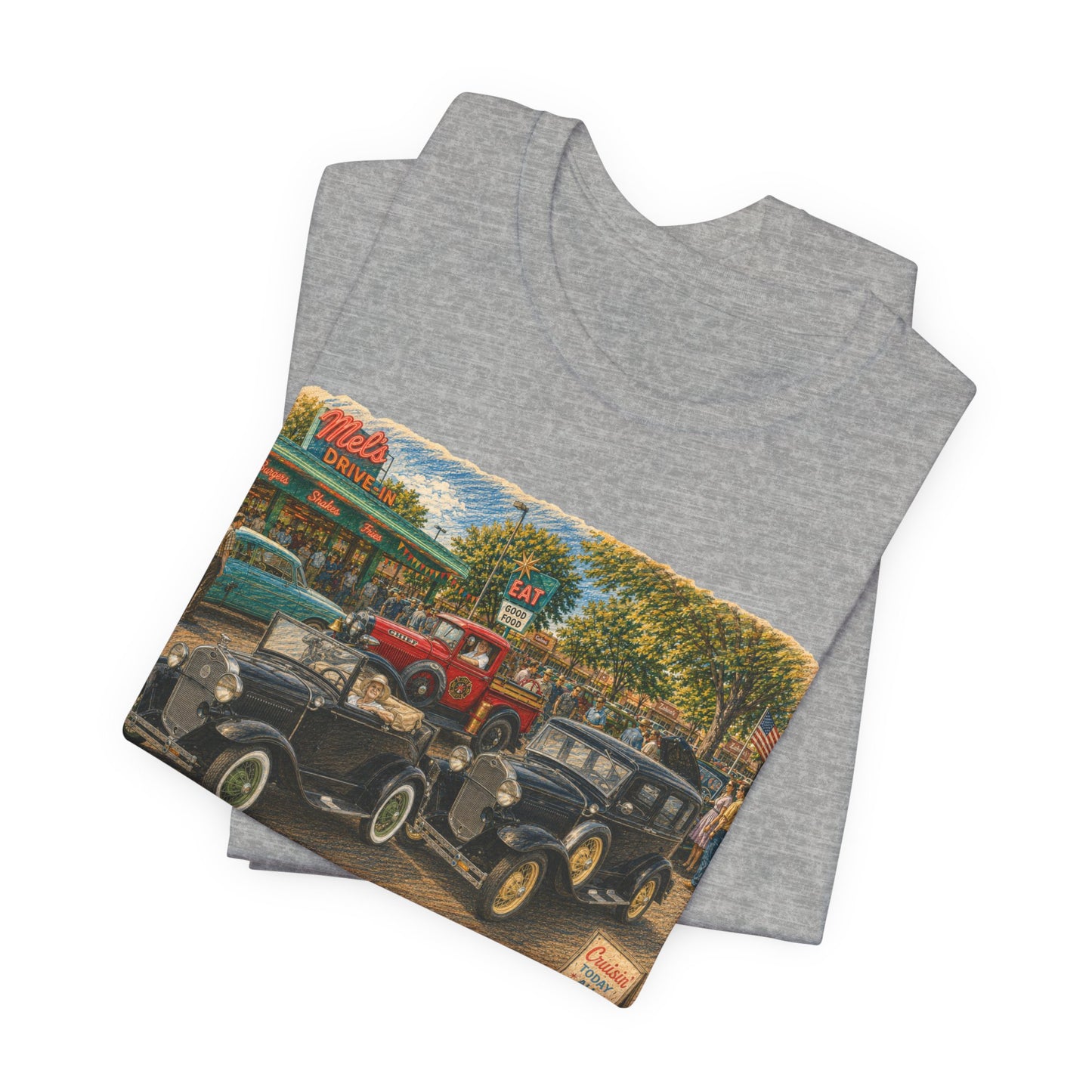 Mel's Drive-In (LTG) - Unisex Jersey Short Sleeve Tee