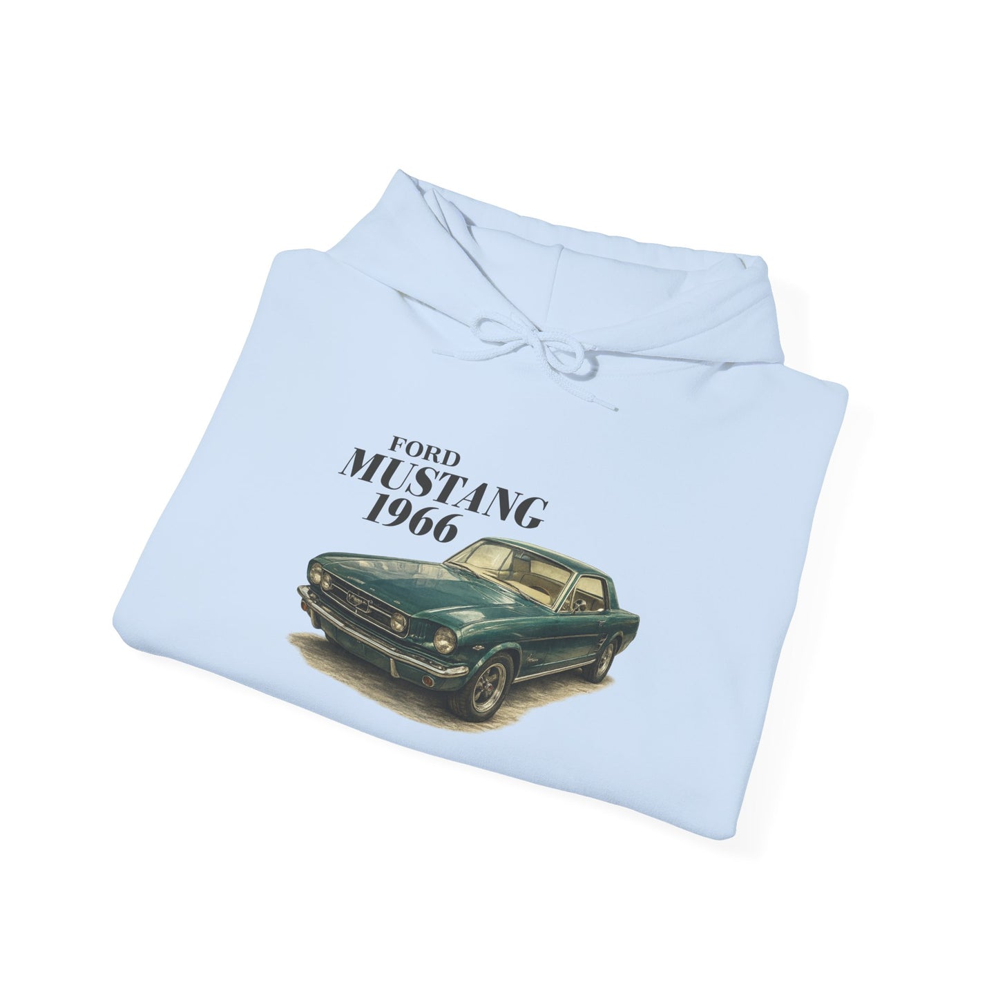 1966 Ford Mustang Vintage Car Hoodie — (Rick C)