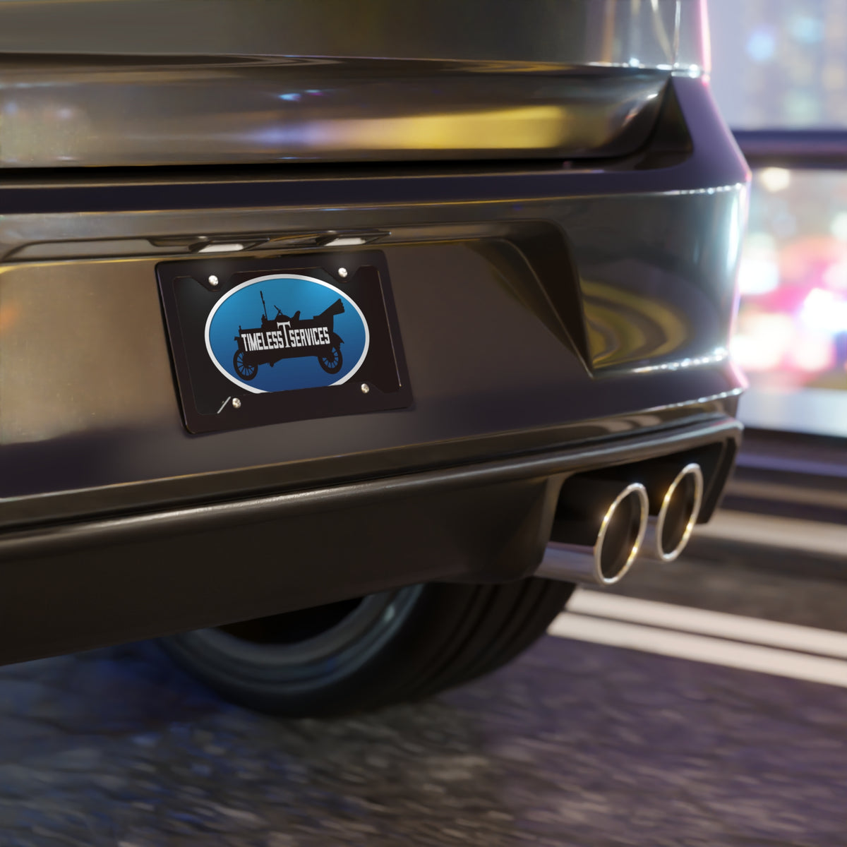Timeless T Services Plate