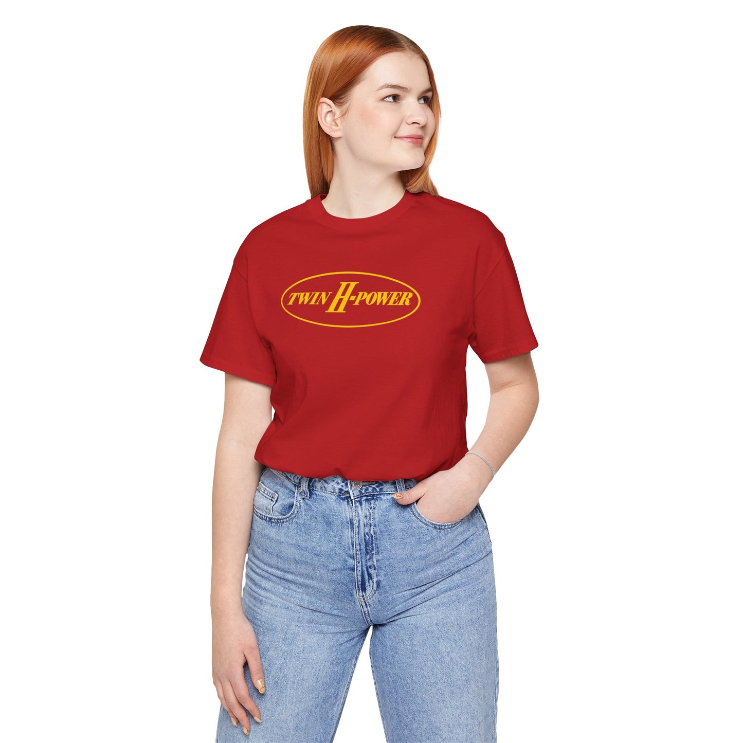 Hudson Essex Terraplane Club Twin H-Power Logo Tee - Unisex Jersey Short Sleeve Tee