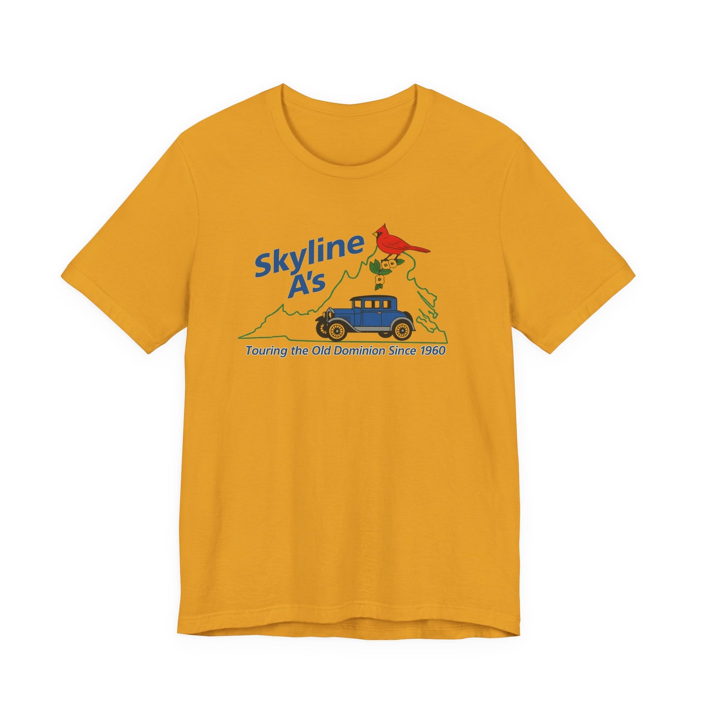 Skyline A's Virginia Roadtrip T-Shirt – "Touring the Old Dominion Since 1960"