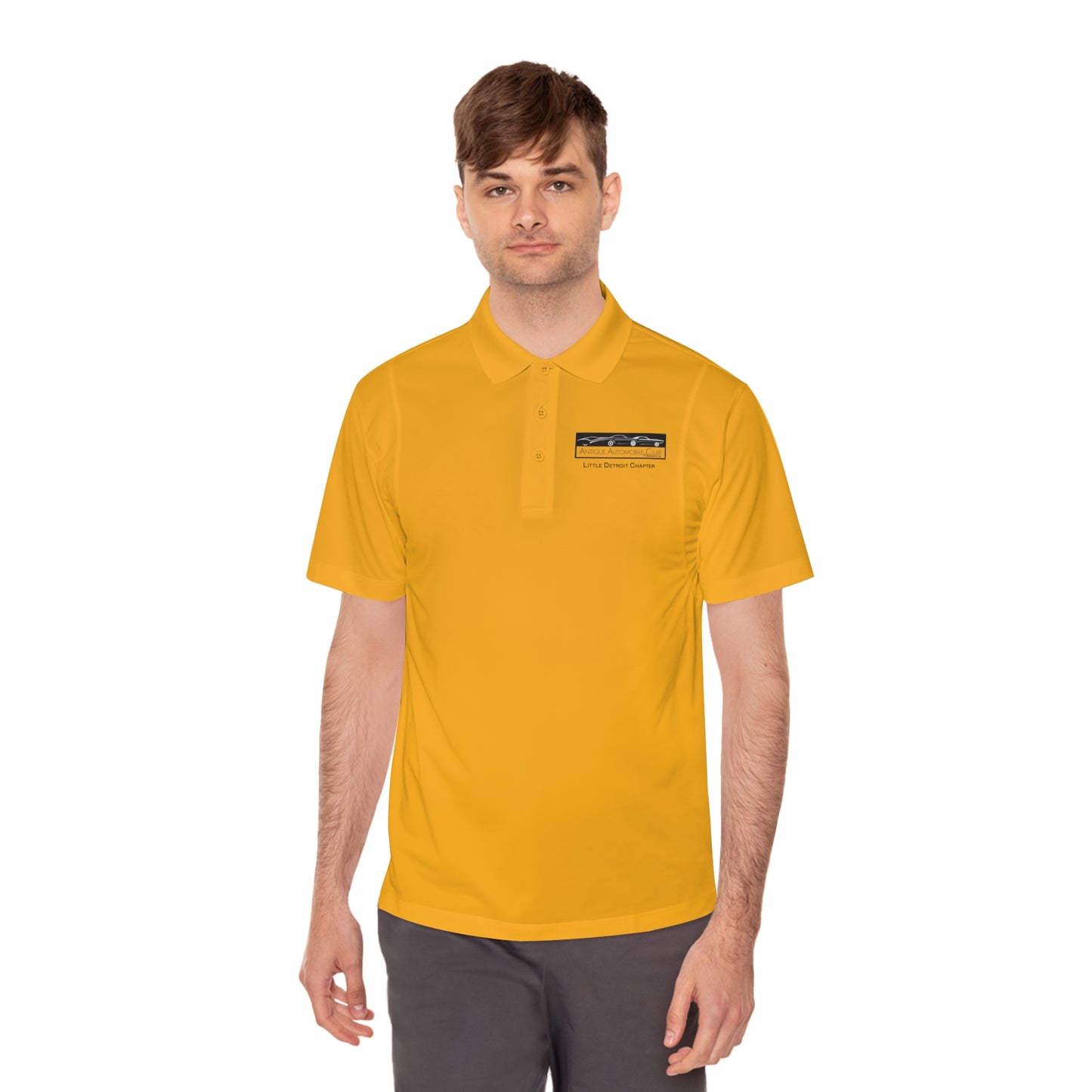 Little Detroit Chapter AACA Men's Sport Polo Shirt