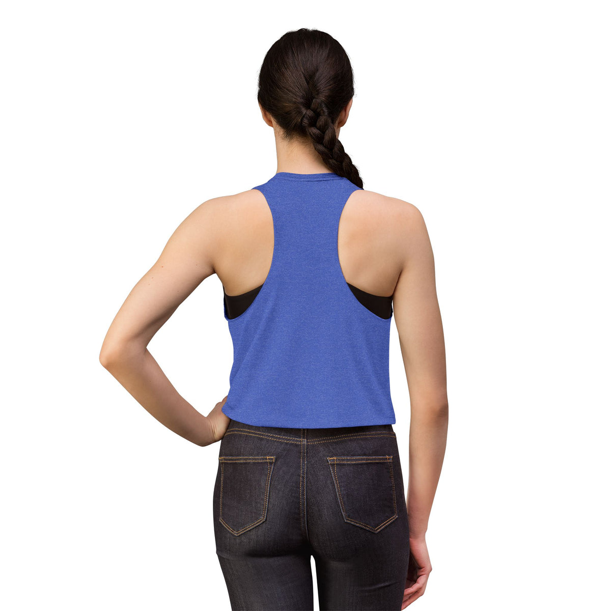 Buick Club Orange County Crop Top – Vintage Car Logo Tank for Enthusiasts