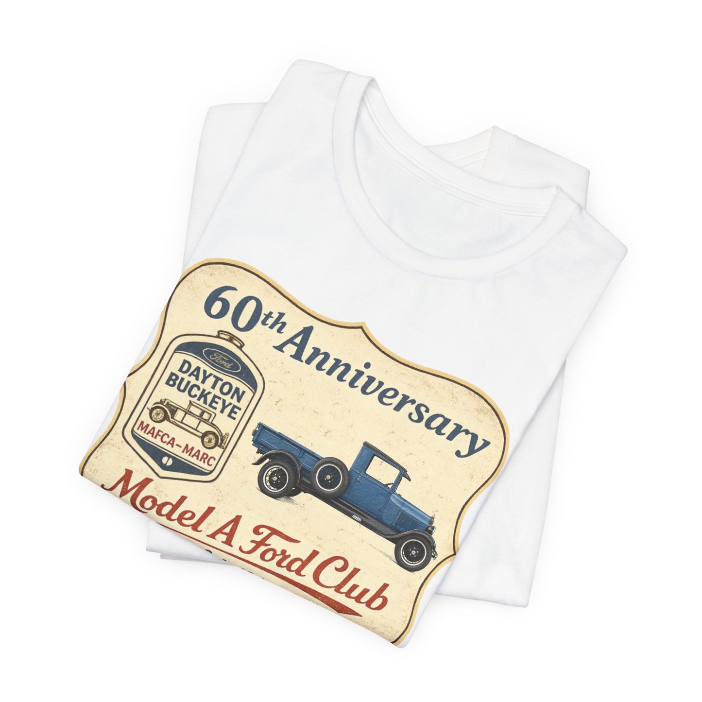 Dayton Buckeye Model A Ford Club 60th Anniversary Tee (RBS)
