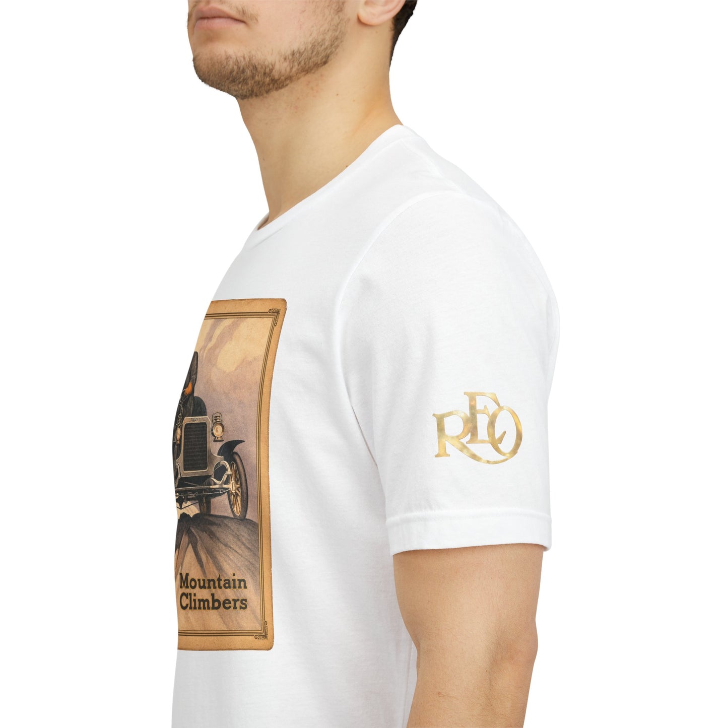 REO Mountain Climbers Vintage Tee — Unisex Soft Short Sleeve Tee