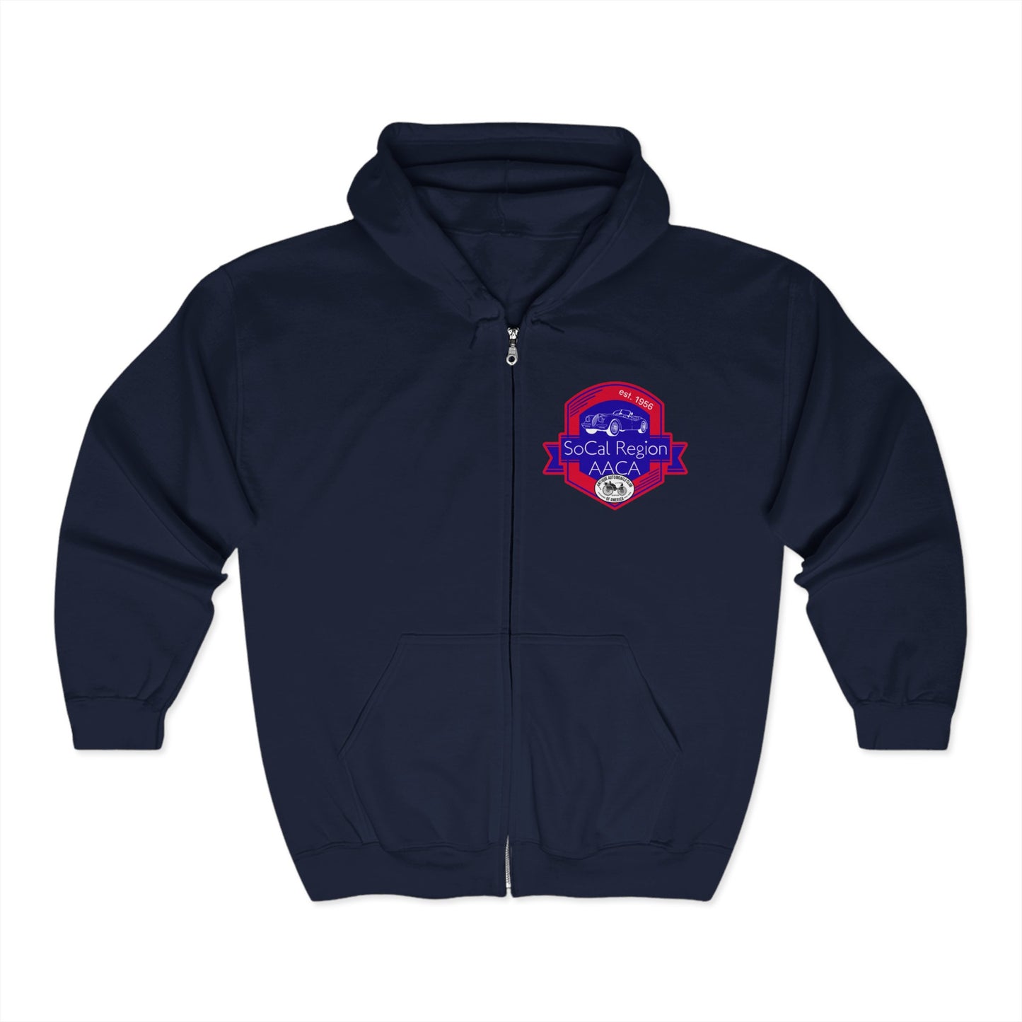 SoCal Region AACA Zip Hooded Sweatshirt - Unisex Heavy Blend™