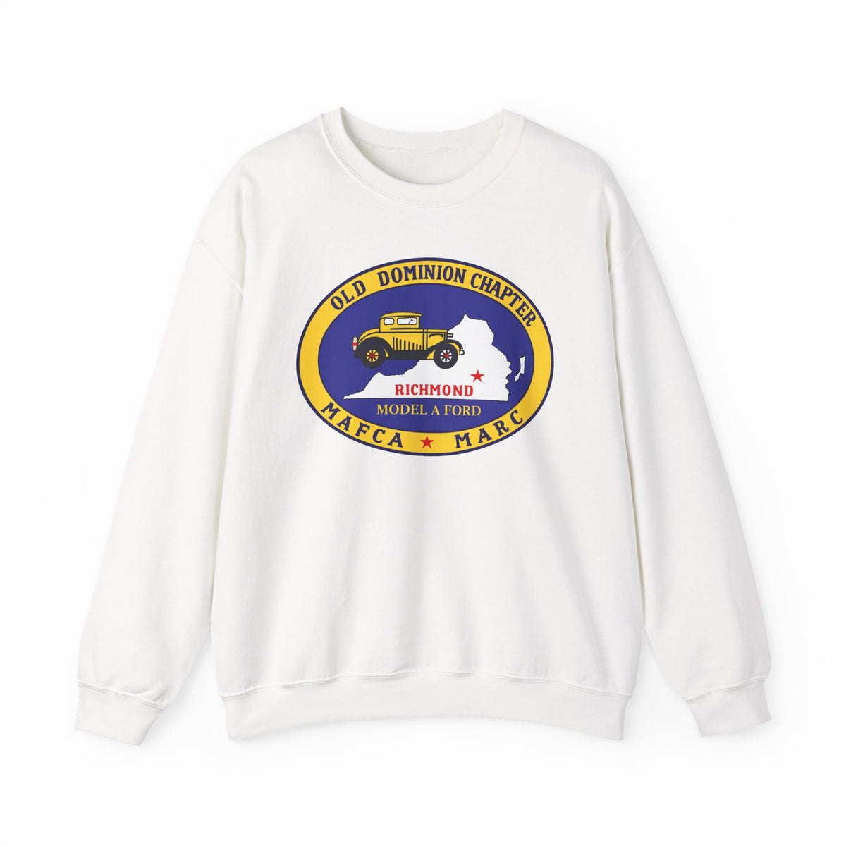 Old Dominion Model A Ford Club Crewneck Sweatshirt – Unisex Heavy Blend™ Crewneck Sweatshirt
